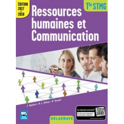 Ressources humaines et communication Tle STMG-Edition 2017-18 DELAGRAVE9782206203898