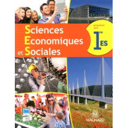 Sciences économiques et sociales 1e ES - Programme 2014-Isabelle Waquet