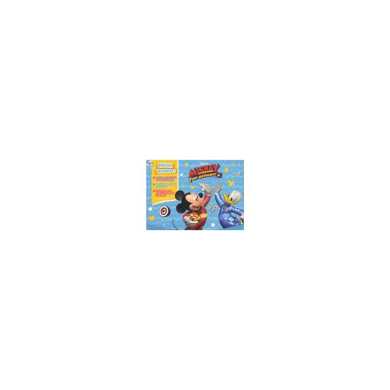 Mickey et ses amis Top Départ ! Spécial vacances ! - Avec un livret d'activités et de coloriages, un livret de scènes...97820...