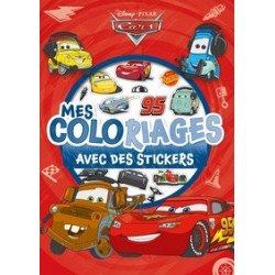 Mes 95 coloriages avec des stickers Cars (