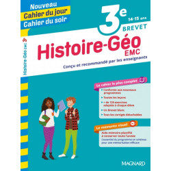 Cahier du jour/Cahier du soir Histoire-Géographie-EMC 3e