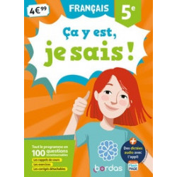 Français 5e Ca y est, je sais !-Edition 20199782047357330
