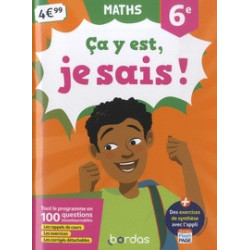 Maths 6e Ca y est, je sais ! Edition 2019