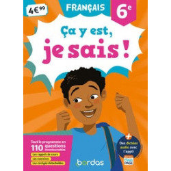 Français 6e Ca y est, je sais !Edition 20199782047357323