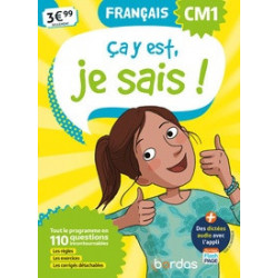 Français CM1 Ca y est, je sais ! Edition 20199782047357224
