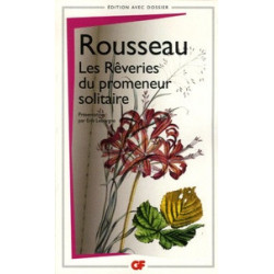 Les Rêveries du promeneur solitaire -Jean-Jacques Rousseau9782080712967