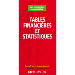 Tables Financires Maroc et statistiques foucher9782216096046