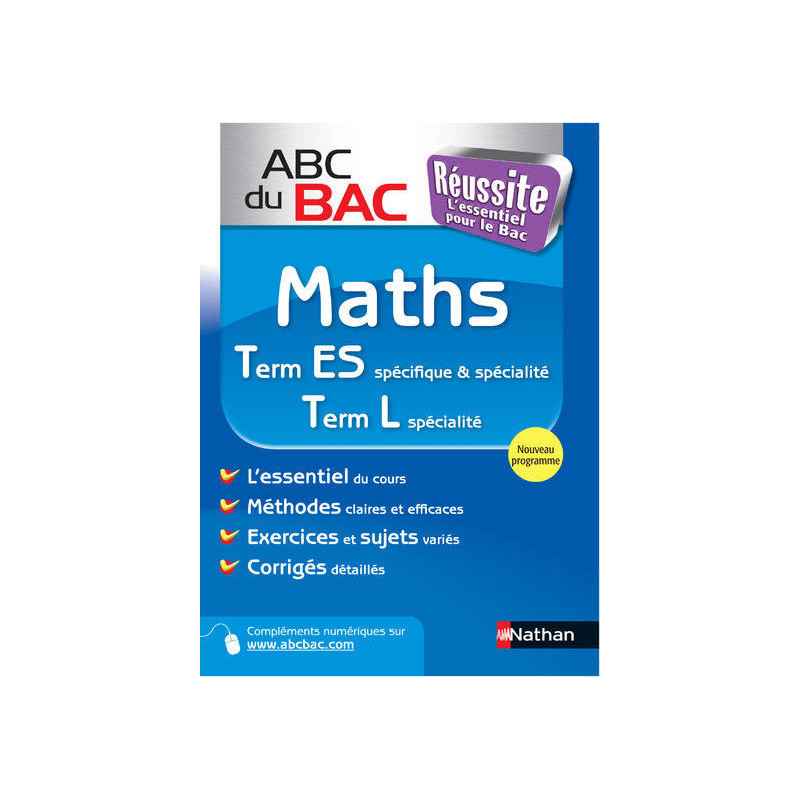 ABC du BAC Réussite Maths Term ES.L9782091883748