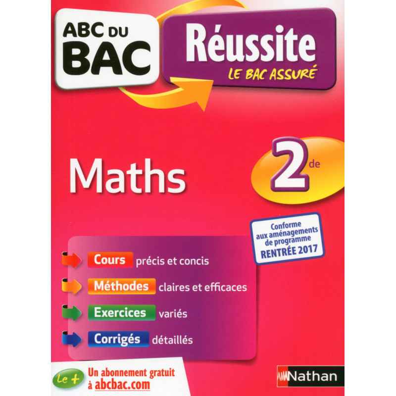 ABC du BAC Réussite Maths 2de