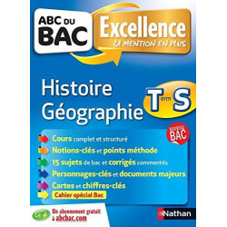 ABC du BAC Excellence Histoire - Géographie Term S9782091892764
