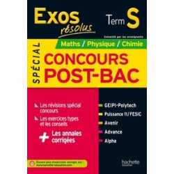 Maths/Physique/Chimie, Term S - Concours post-BAC