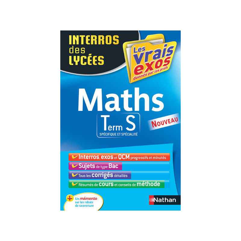 Interros des Lycées Maths Term S