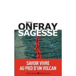 Sagesse - Savoir vivre au pied d'un volcan - Michel Onfray