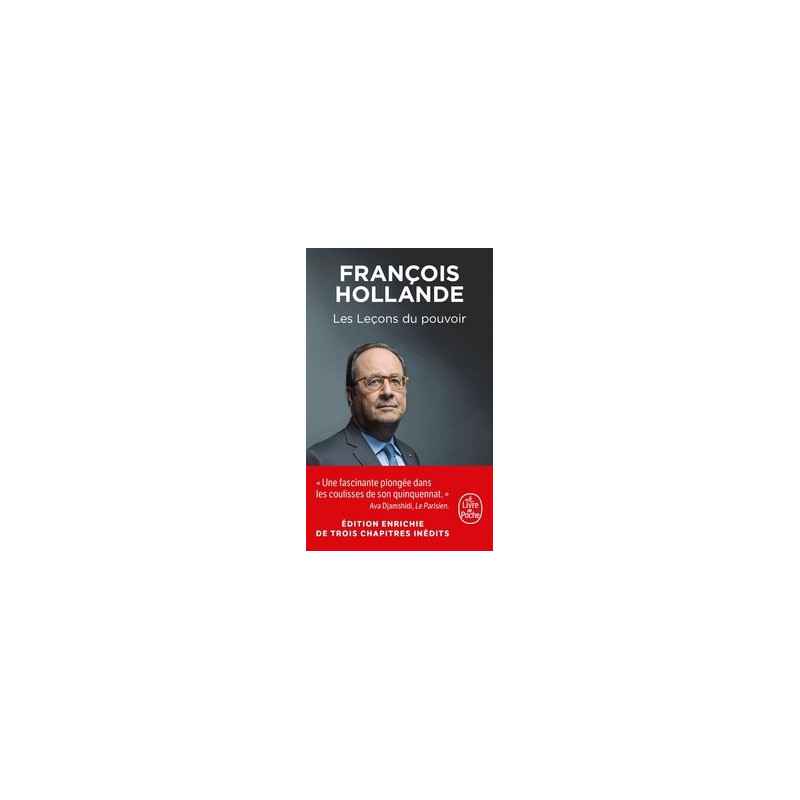 Les leçons du pouvoir- François Hollande9782253257639