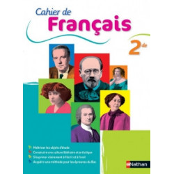 Cahier de Français 2de - Édition 2015