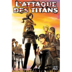 L'attaque des titans Tome 4 - Hajime Isayama