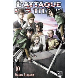 L'attaque des titans Tome 10 - Hajime Isayama
