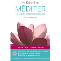 Méditer 108 leçons de pleine conscience -avec 1 CD audio- Jon Kabat-Zinn9782352043577