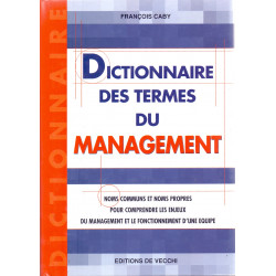 Dictionnaire des termes du management