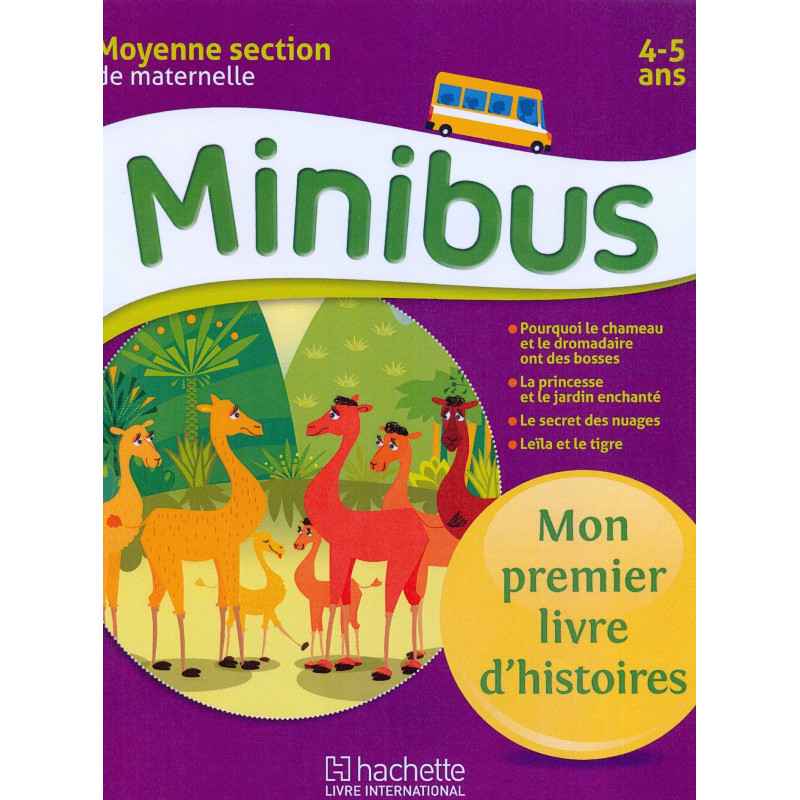 Minibus Maternelle MS Mon premier livre d'histoires9782753110625