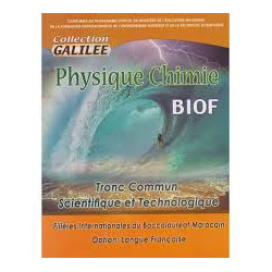 physique chimie biof tronc commun collection galilee9789954359952