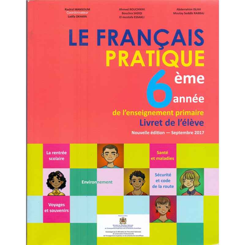 le français pratique 6éme année primaire9789954685341