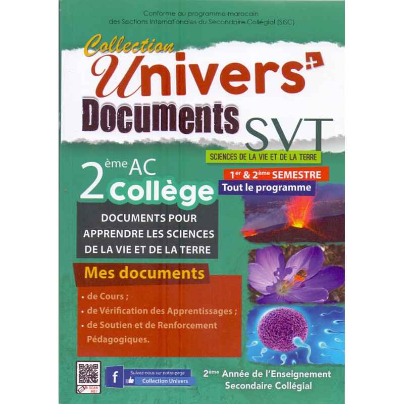 Univers documents svt 2 AC9789954688953