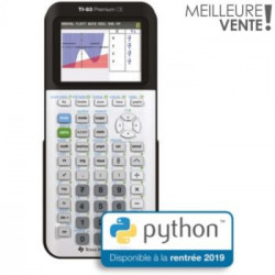 Calculatrice graphique Texas Instruments TI-83 Premium CE PYTHON
