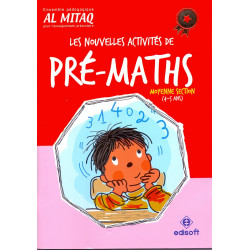 les nouvelles Activités pré-maths moyenne section 4-5 ANS Al MITAQ