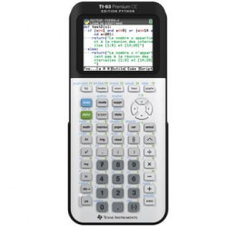 Calculatrice graphique Texas Instruments TI-83 Premium CE PYTHON
