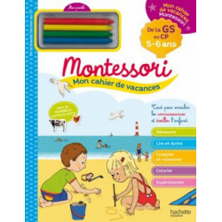 Mon cahier de vacances Montessori 5/6 ans