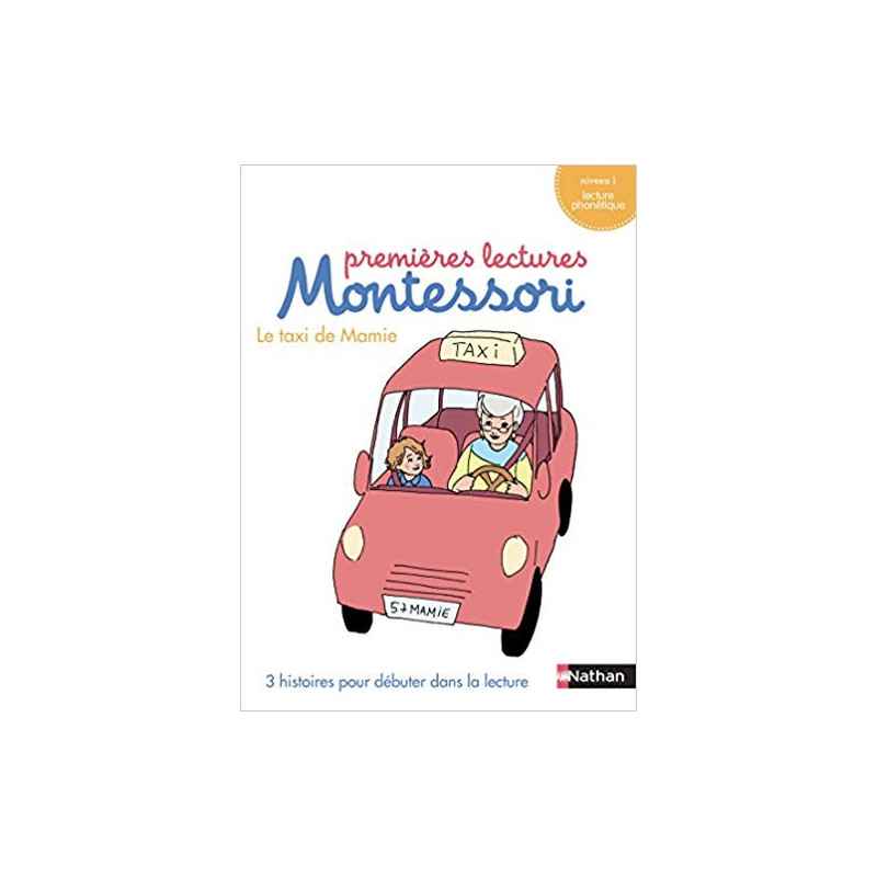 Mon coffret premières lectures Montessori : Le taxi de mamie - Niveau 1 - 4/7 ans9782092789247