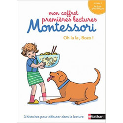 Mon coffret premières lectures Montessori : Oh la la, Bozo !