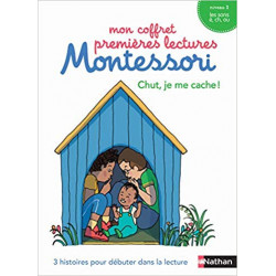 Mon coffret premières lectures Montessori : Chut, je me cache !9782092789230