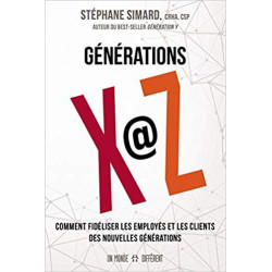 Générations X @ Z - Stephane Simard9782892259261