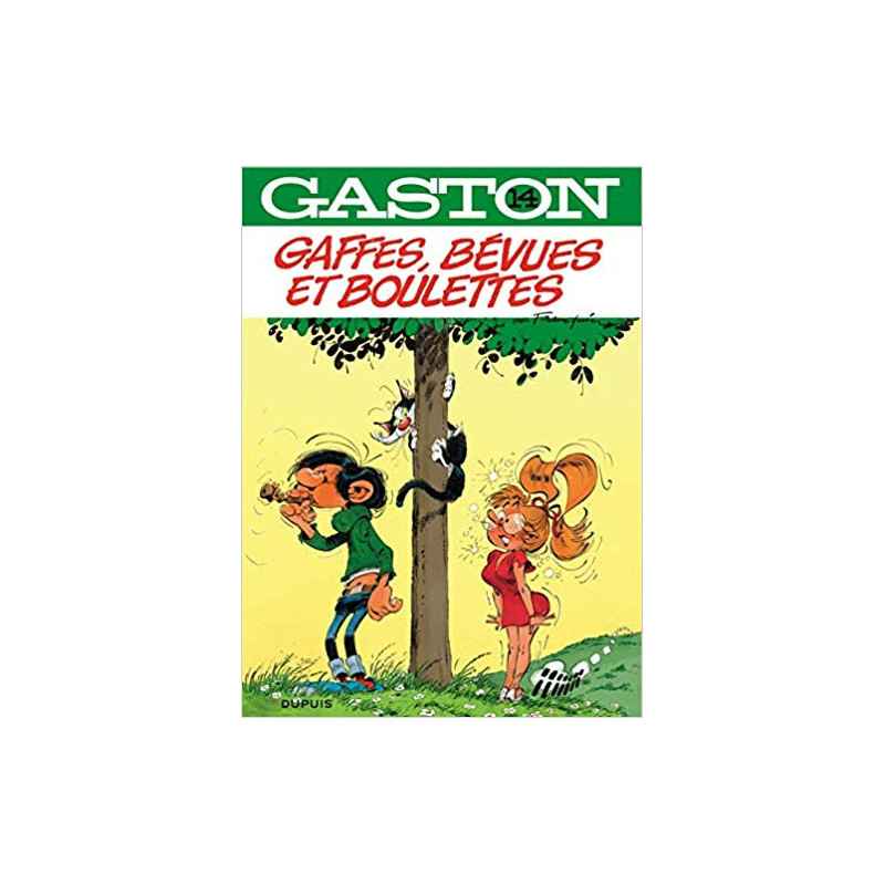 Gaston - tome 14 - Gaffes, bévues et boulettes