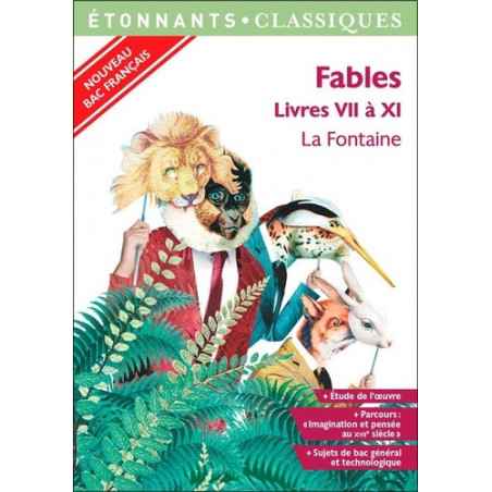  Fables  Livres  VII  XI Poche Edition 2022 Jean de La 