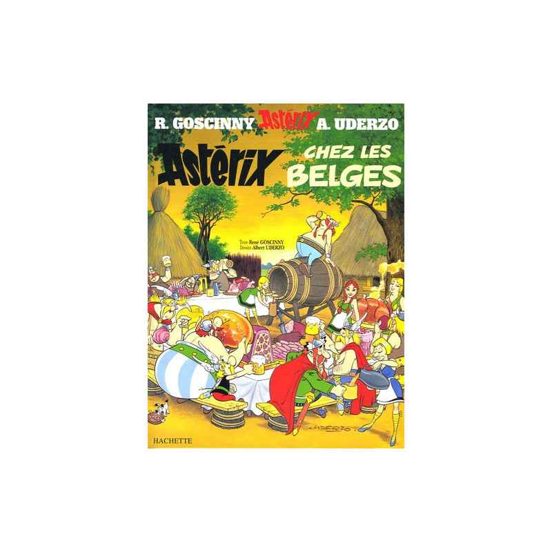 Astérix Tome 24 - Album Astérix chez les Belges René Goscinny, Albert Uderzo