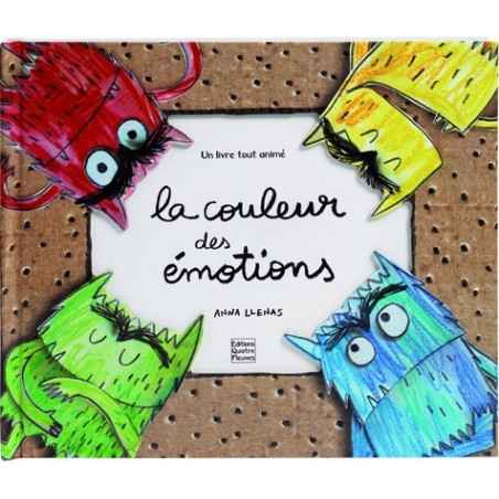 La couleur des émotions : Anna Llenas - Livres pour enfants dès 3