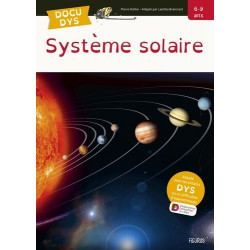 Système solaire - Album Adapté aux dys Pierre Kohler9782215171003