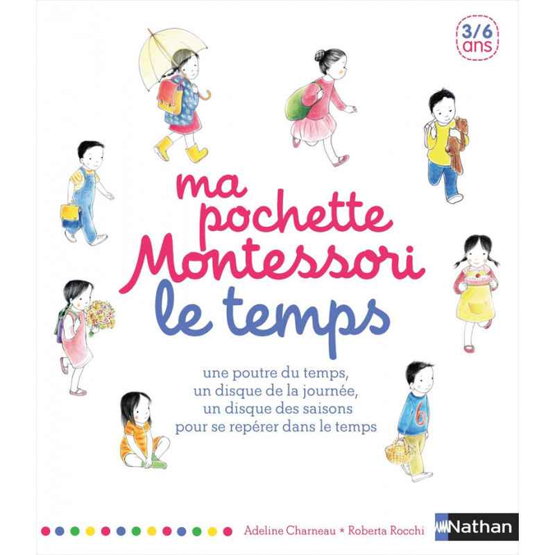 Ma pochette Montessori - Le temps - 3/6 ans9782092786895