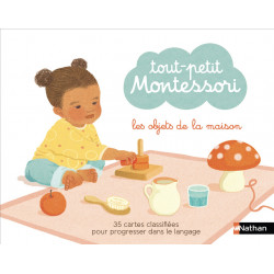 Tout petit Montessori - cartes classifiées : les objets de la maison - Dès 15 mois9782092789162