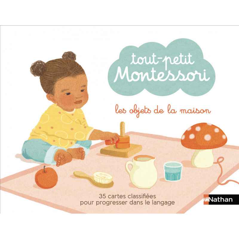 Tout petit Montessori - cartes classifiées : les objets de la maison - Dès 15 mois9782092789162