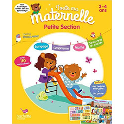 Toute Ma Maternelle- Petite section 3-4 ans de Guy Blandino (Auteur)9782017117414
