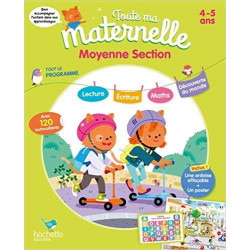Toute Ma Maternelle- Moyenne section 4-5 ans9782017117421