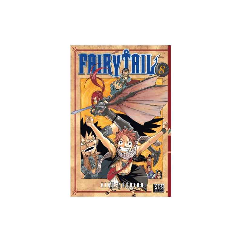 Fairy Tail T08 . de Hiro Mashima (Auteur)9782811601065