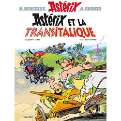 Astérix - Astérix et la Transitalique - n°37 Format Kindle de René Goscinny
