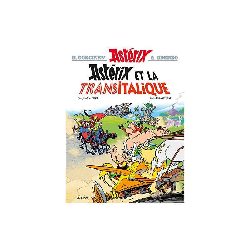 Astérix - Astérix et la Transitalique - n°37 Format Kindle de René Goscinny