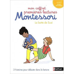 Mon coffret premières lectures Montessori : La botte de Suzi - Niveau 1 - 4/7 ans