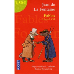 Jean de La Fontaine - Fables - Livres 1 à 6.